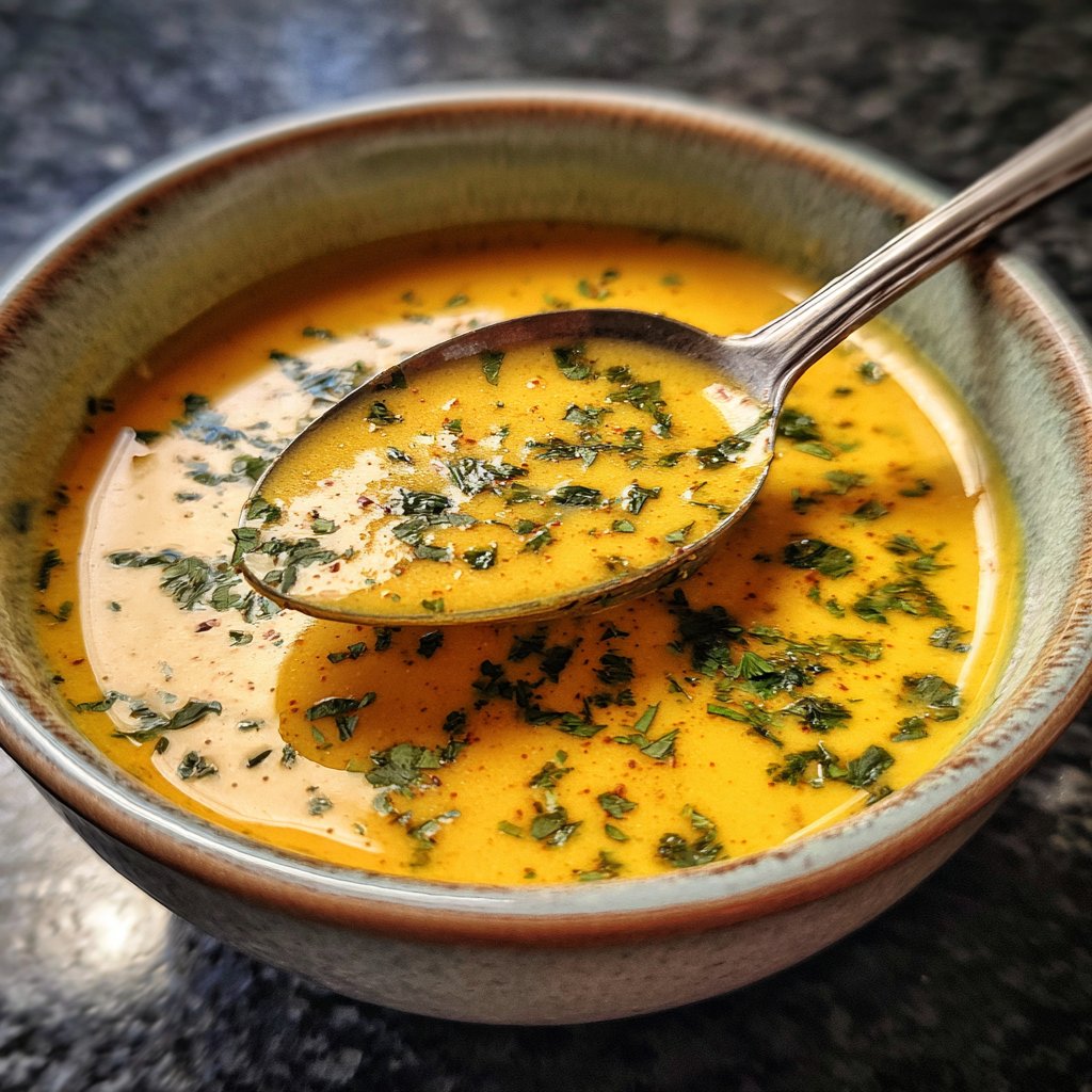 Cremige Blumenkohlsuppe mit Curry