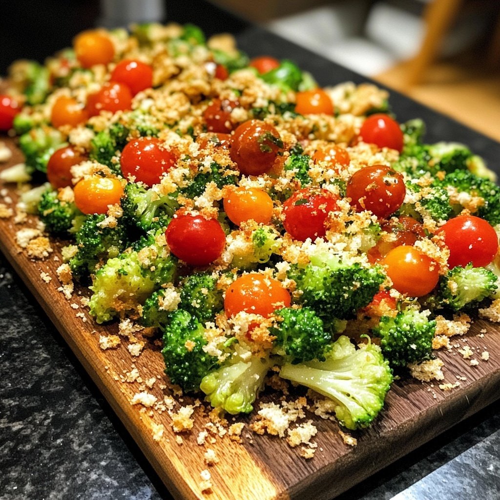 Knuspriger Brokkoli-Glückssalat