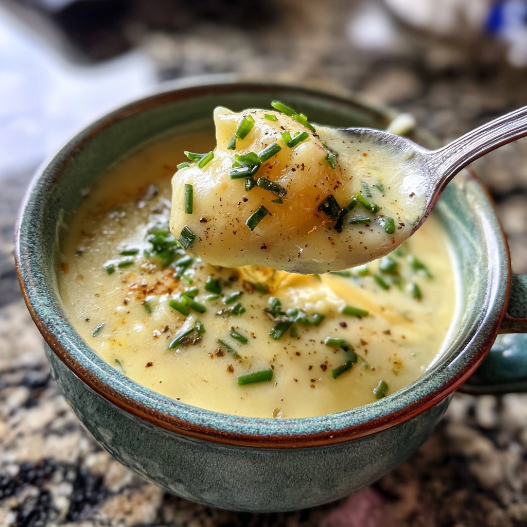 Blumenkohl Käsesuppe
