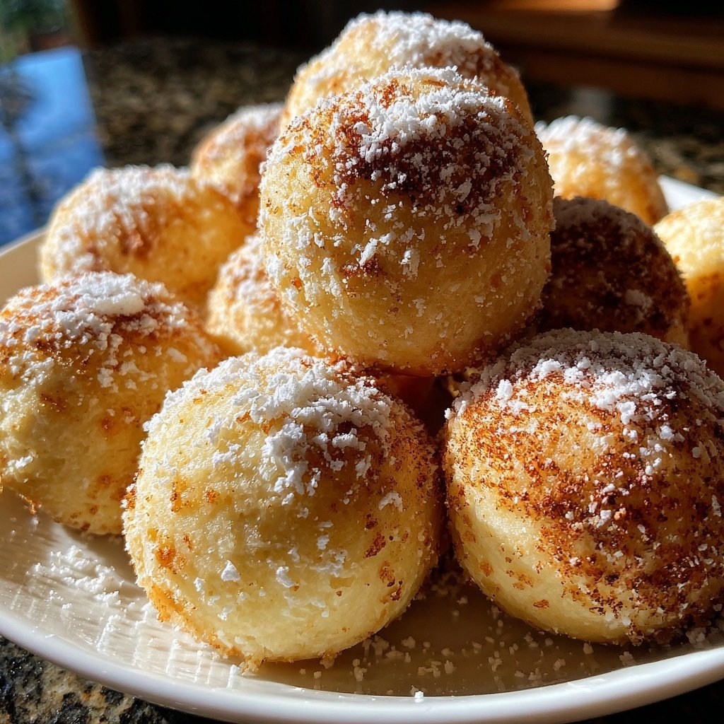 Zuckerfreie Quarkbällchen