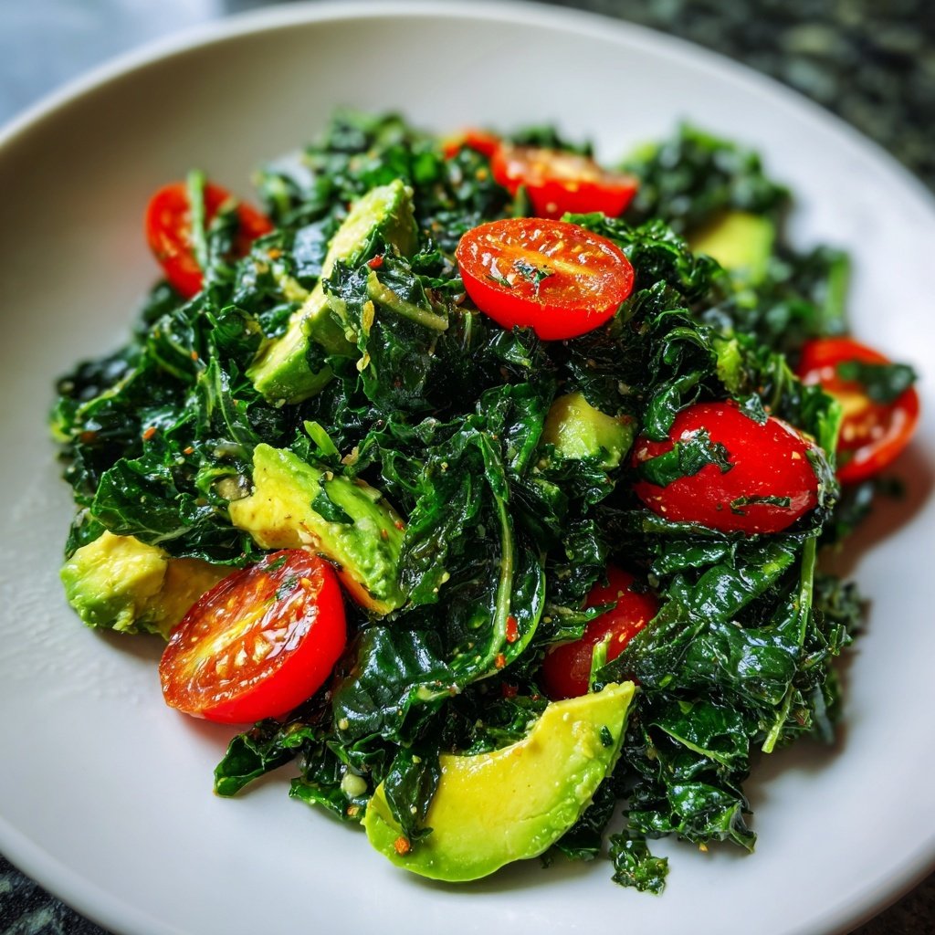 Wholesome Kale Delight – Frischer Salatgenuss