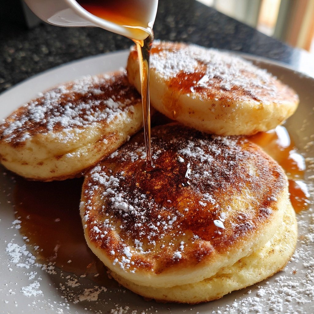 Pfannkuchen mit Zimt