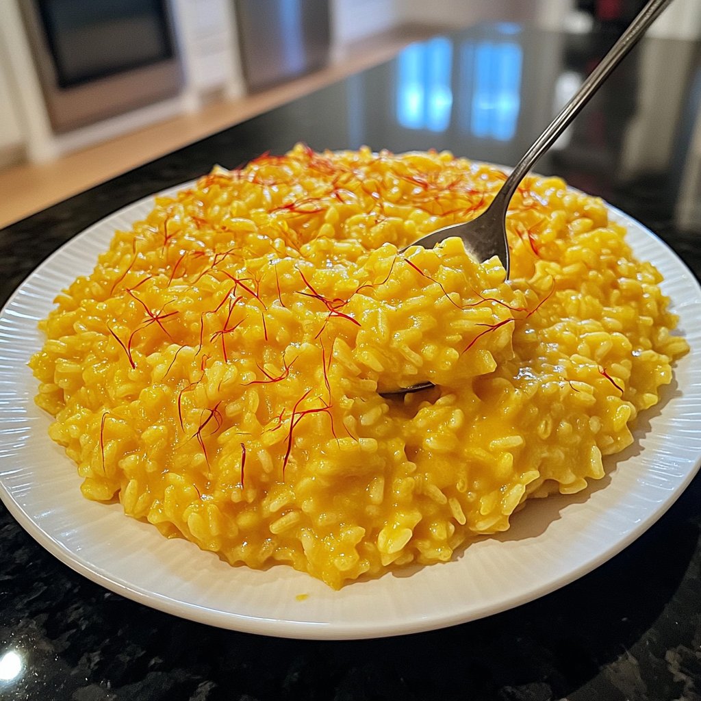 Risotto mit Safran